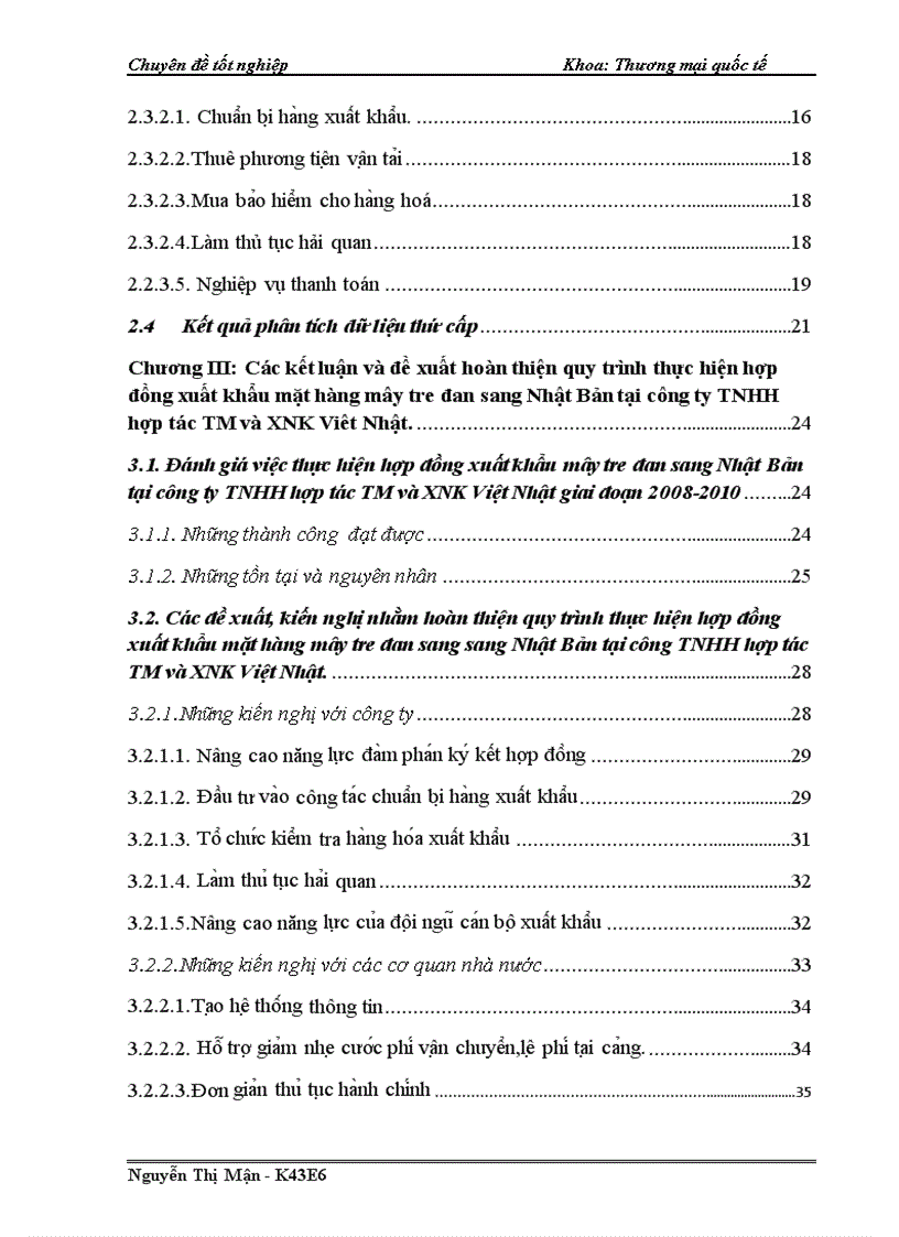 image for page Hoàn thiện quy trình thực hiện hợp đồng xuất khẩu mặt hàng mây tre đan sang Nhật Bản tại công TNHH hợp tác TM và XNK Việt Nhật