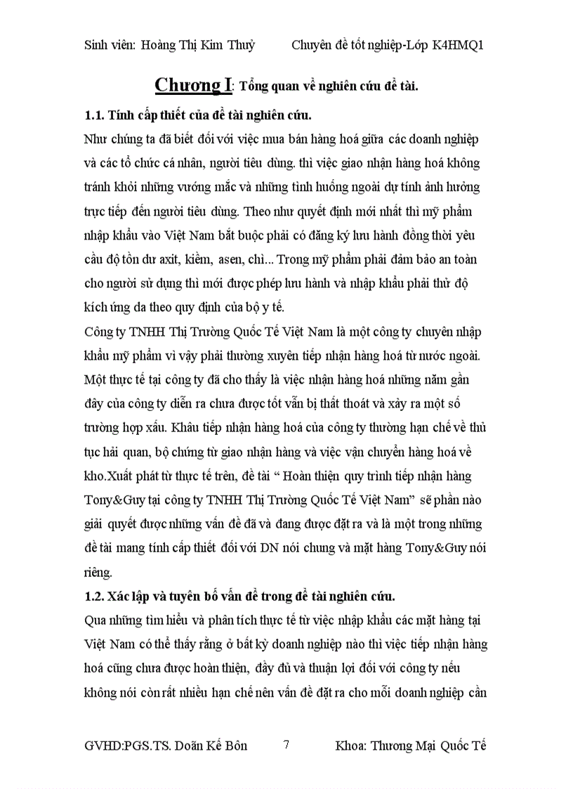 image for page Hoàn thiện quy trình nhận mặt hàng Tony Guy nhập khẩu của công ty TNHH Thị Trường Quốc Tế Việt Nam 1