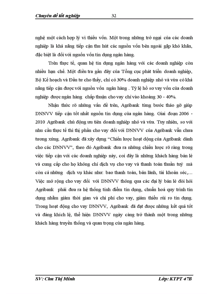 image for page Giải pháp nâng cao năng lực cạnh tranh hoạt động tín dụng của ngân hàng Nông nghiệp và Phát triển Nông thôn Việt Nam