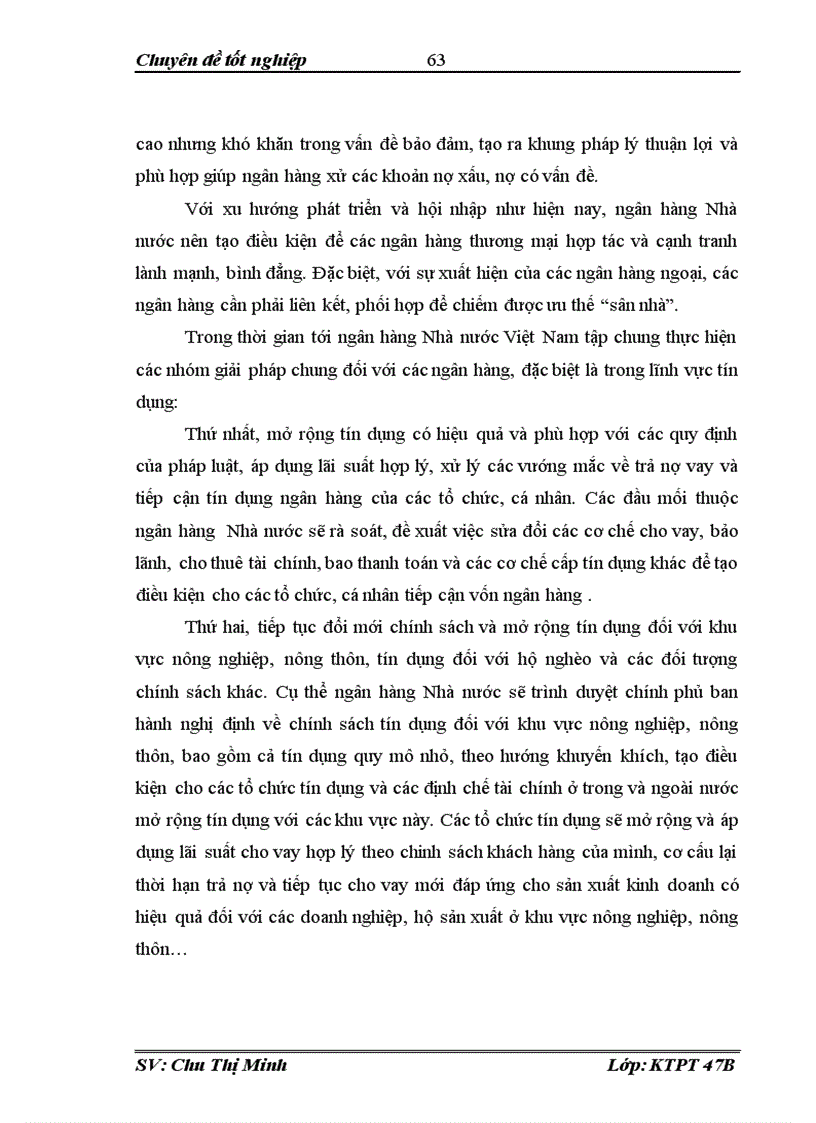 image for page Giải pháp nâng cao năng lực cạnh tranh hoạt động tín dụng của ngân hàng Nông nghiệp và Phát triển Nông thôn Việt Nam