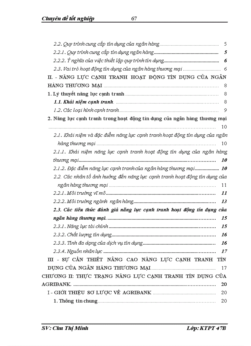 image for page Giải pháp nâng cao năng lực cạnh tranh hoạt động tín dụng của ngân hàng Nông nghiệp và Phát triển Nông thôn Việt Nam