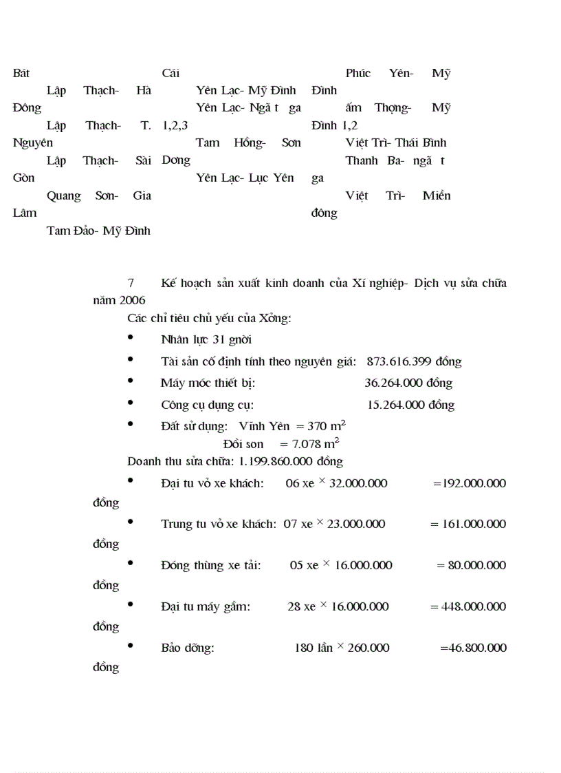 image for page Báo cáo thực tập tại Công ty Cổ phần vận tải ô tô Vĩnh Phúc