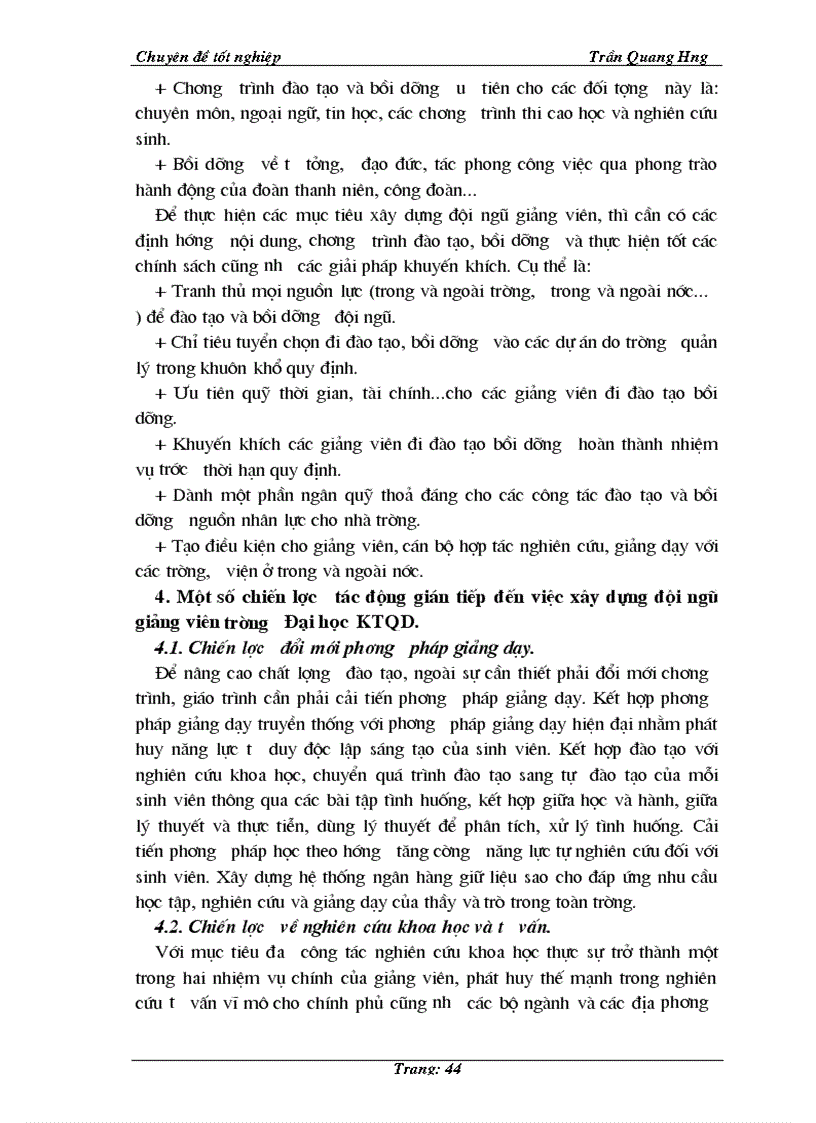 image for page Hoàn thiện đội ngũ giảng viên trường ĐHKTQD theo hướng xây dựng trường trọng điểm