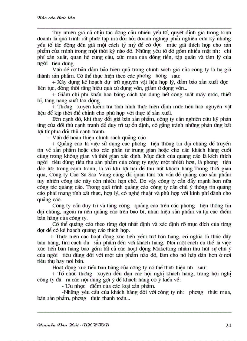 image for page Một số biện pháp cơ bản nhằm nâng cao chất lượng sản phẩm tai công ty Cao Su Sao Vàng