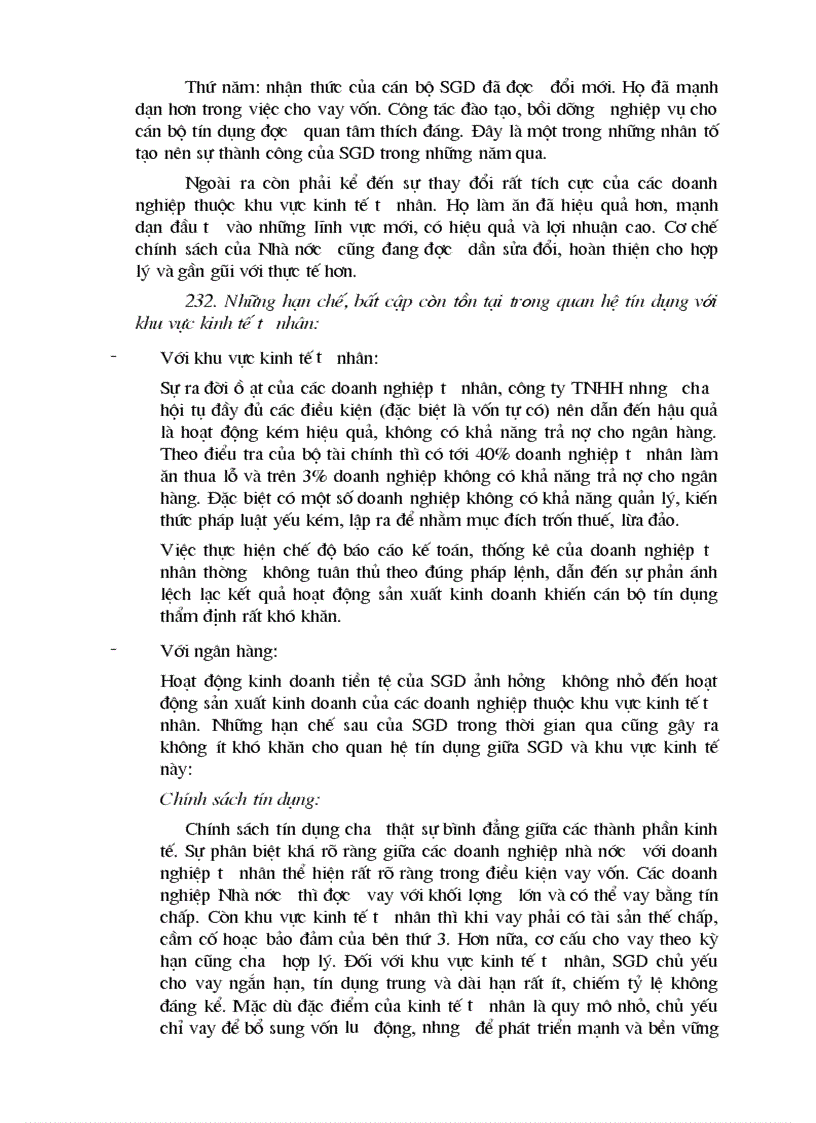image for page Thực trạng hoạt động cho vay đối với các doanh nghiệp thuộc khu vực kinh tế tư nhân tại Ngân hàng Đầu tư và Phát triển Việt Nam