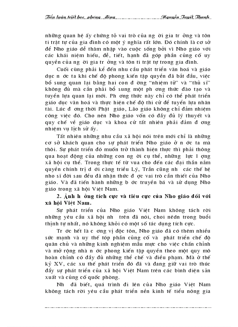 image for page Vấn đề con người trong nho giáo và ảnh hưởng của nó đối với xã hội Việt Nam hiện nay