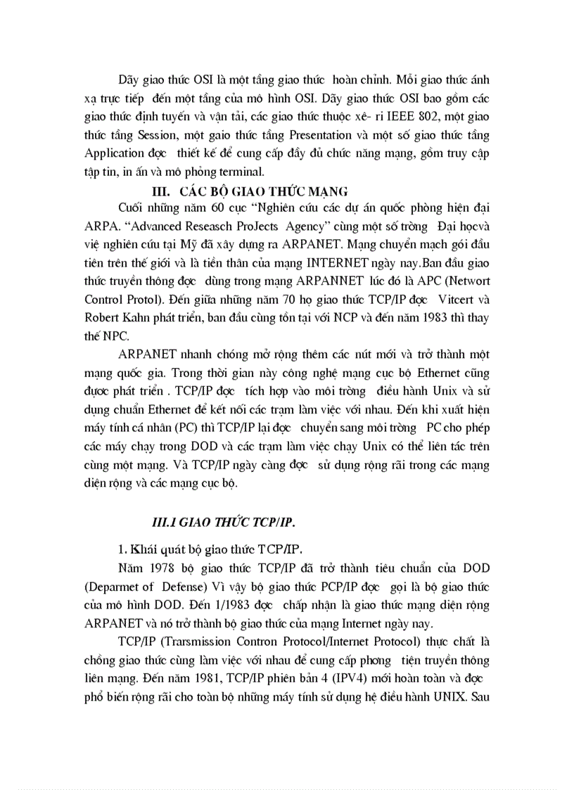 image for page Tổng quan về mạng máy tính và các giao thức