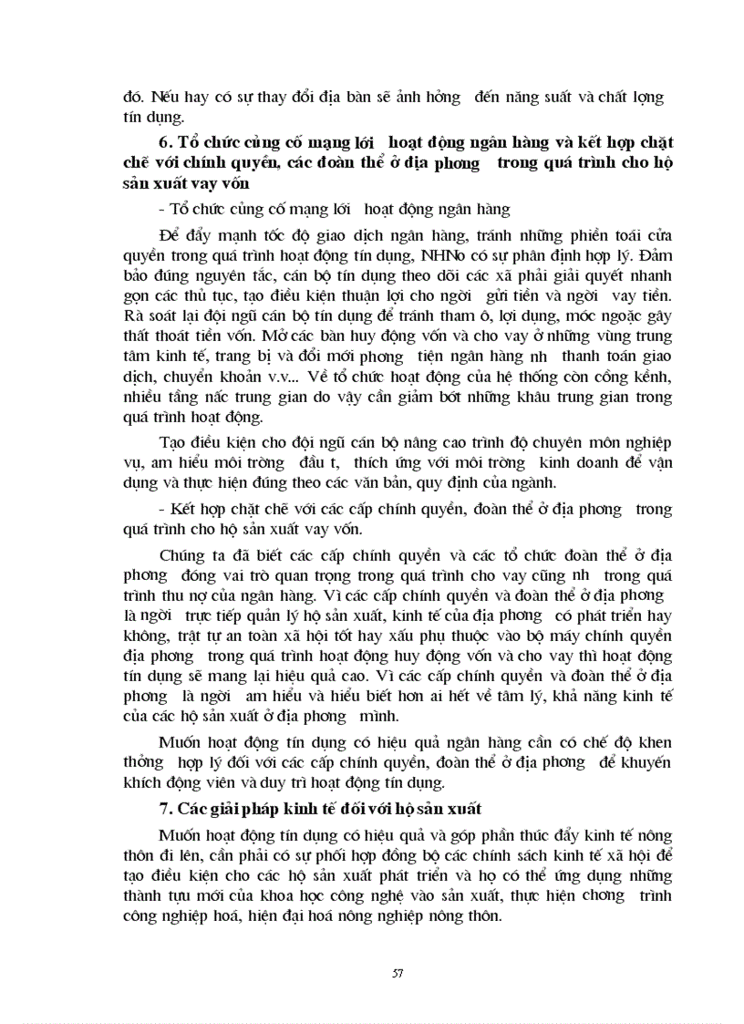 image for page Một số giải pháp mở rộng và nâng cao chất lượng tín dụng hộ sản xuất tại NHNo PTNT Đoan Hùng