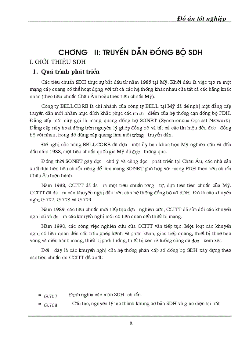 image for page Kỹ thuật truyền dẫn đồng bộ SDH ứng dụng kỹ thuật truyền dẫn SDH vào mạng cáp quang Hà Nội 1