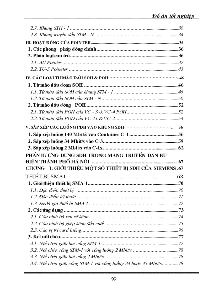 image for page Kỹ thuật truyền dẫn đồng bộ SDH ứng dụng kỹ thuật truyền dẫn SDH vào mạng cáp quang Hà Nội 1