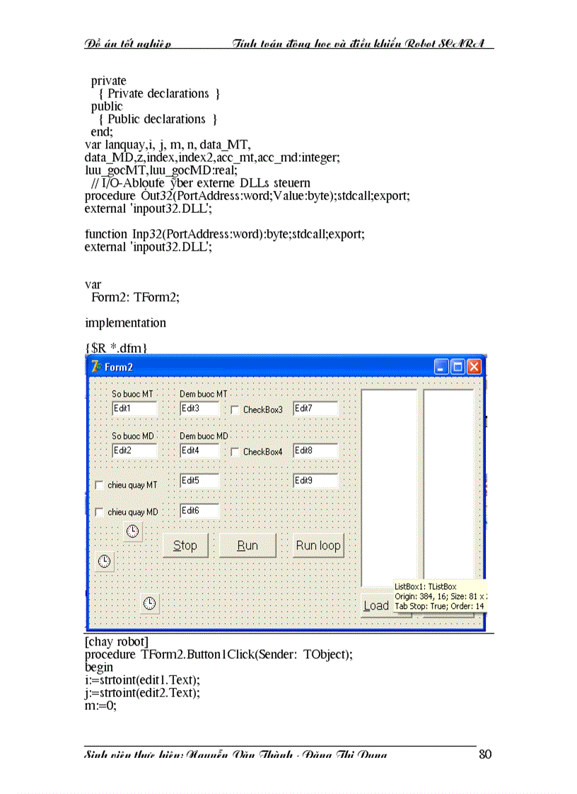 image for page Tính toán động học và điều khiển Robot SCARA