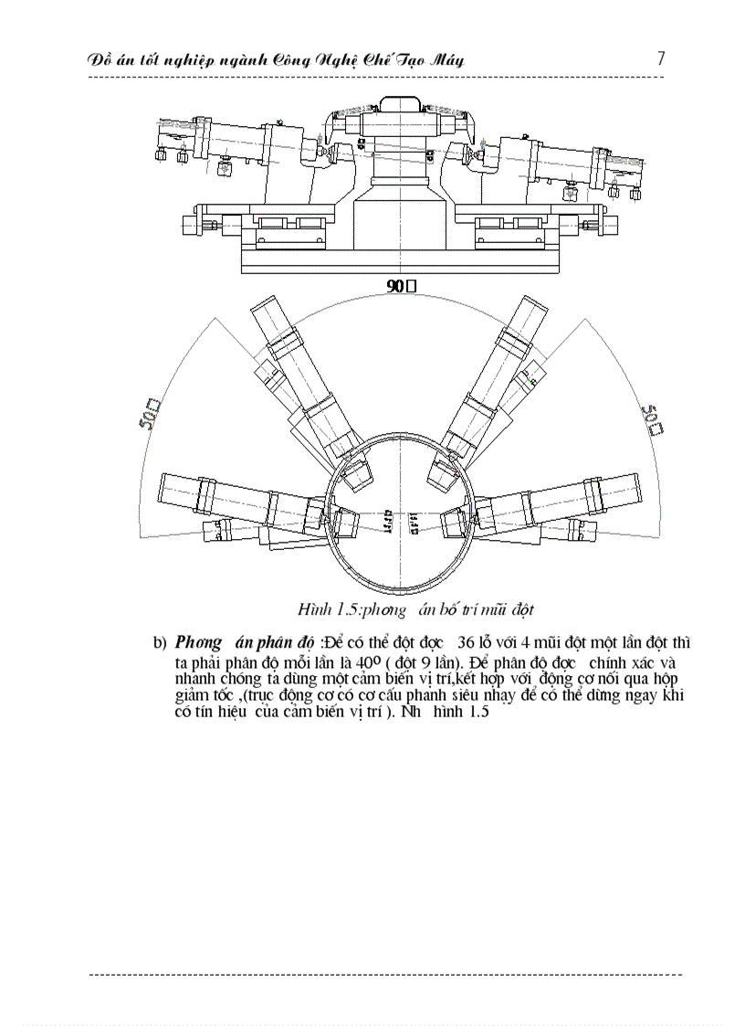 image for page Thiết kế máy tự động đột dập vành xe máy điều khiển bằng PLC