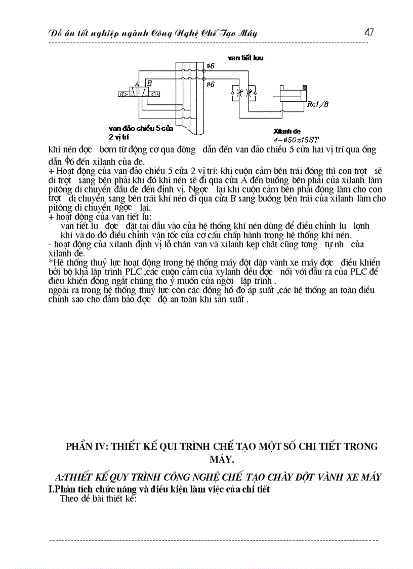 image for page Thiết kế máy tự động đột dập vành xe máy điều khiển bằng PLC