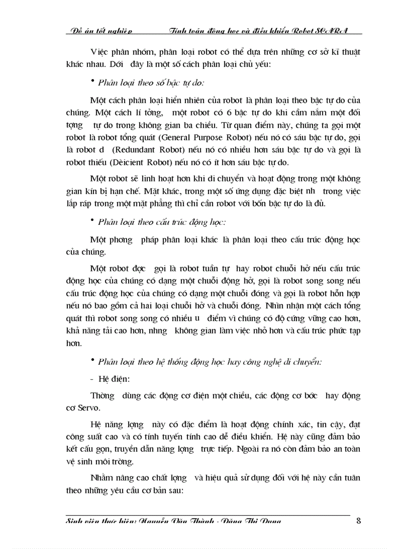 image for page Tính toán động học thuận và động học ngược Robot SCARA