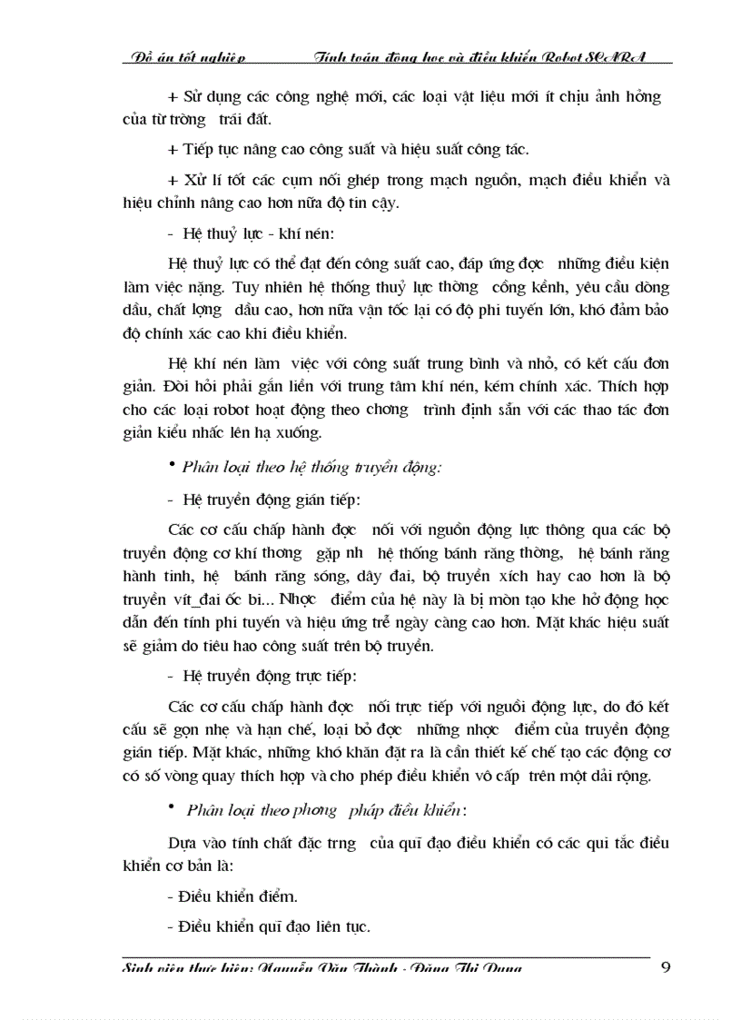 image for page Tính toán động học thuận và động học ngược Robot SCARA