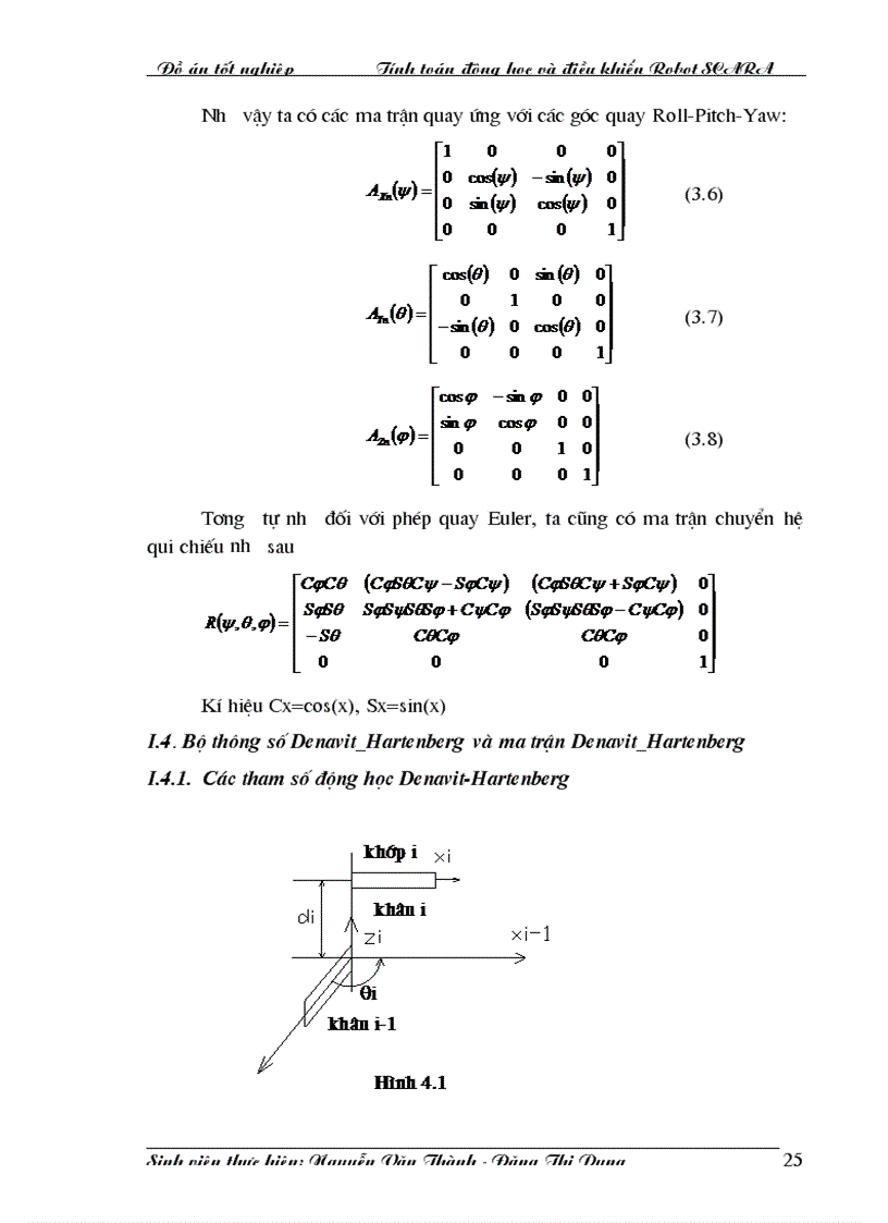 image for page Tính toán động học thuận và động học ngược Robot SCARA