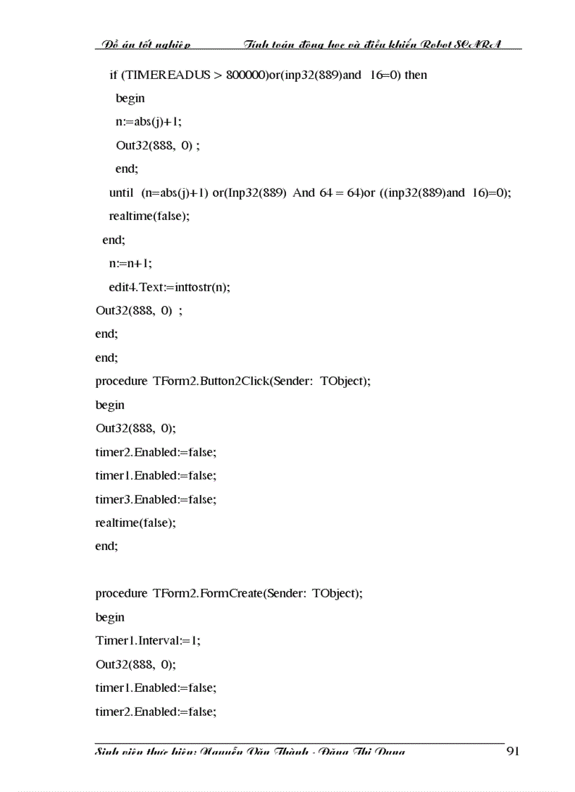 image for page Tính toán động học thuận và động học ngược Robot SCARA