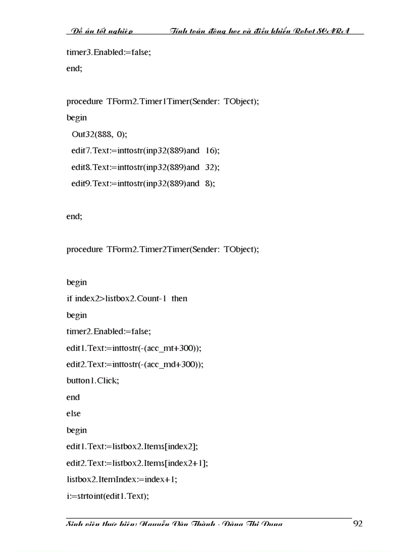 image for page Tính toán động học thuận và động học ngược Robot SCARA