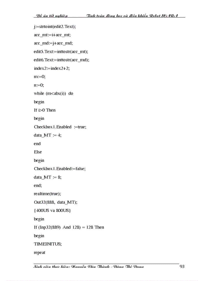 image for page Tính toán động học thuận và động học ngược Robot SCARA