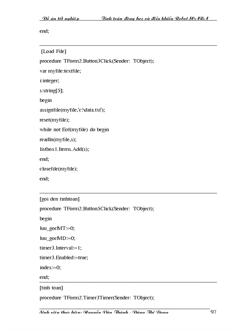 image for page Tính toán động học thuận và động học ngược Robot SCARA