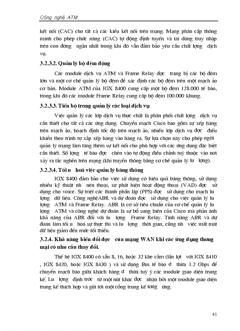 image for page Xây dựng mô hình mạng đường trục ATM WAN phục vụ cho công nghệ đào tạo viễn thông