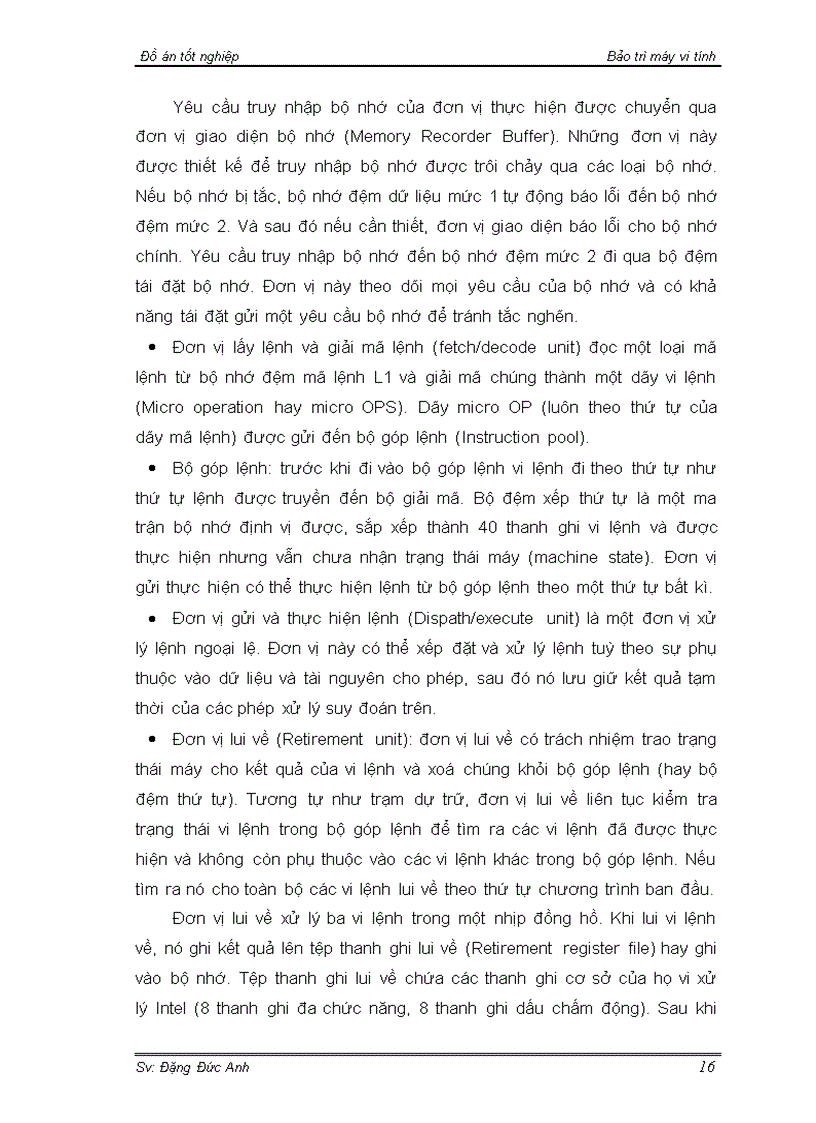 image for page Bảo trì máy vi tính