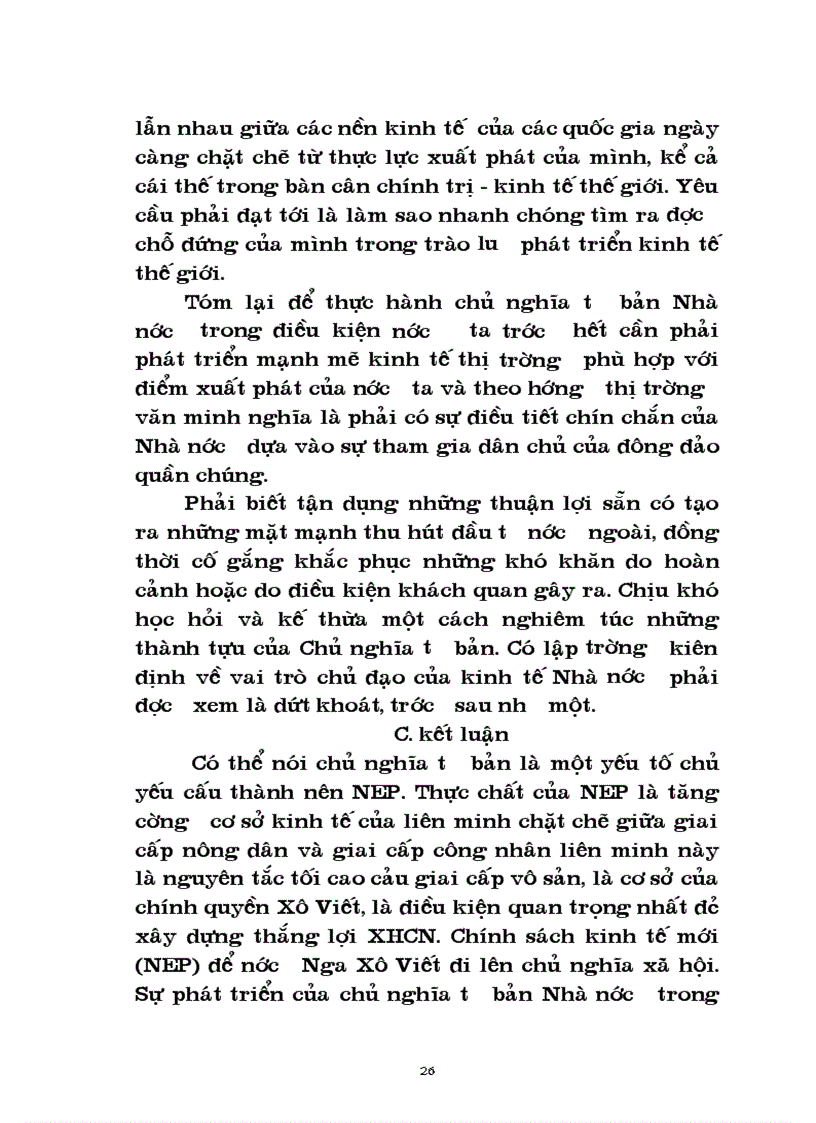 image for page Lý luận của Lênin về chủ nghĩa tư bản Nhà nước trong thời kỳ quá độ lên chủ nghĩa xã hội và sự vân dụng lý luận đó ở Việt Nam hiện nay 1