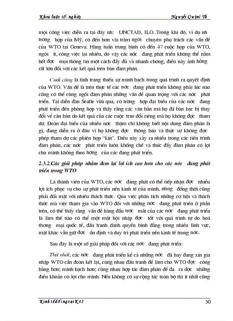 image for page Hệ thống thương mại thế giới WTO và những thách thức của nó đối với Việt Nám