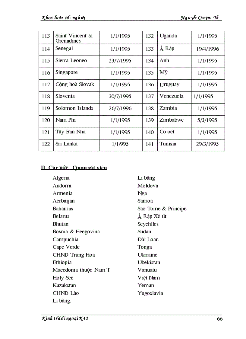 image for page Hệ thống thương mại thế giới WTO và những thách thức của nó đối với Việt Nám