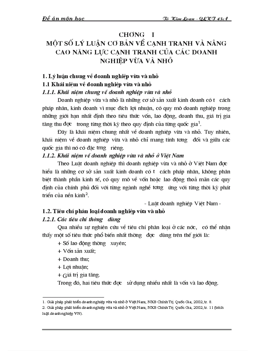 image for page Một số giải pháp nhằm nâng cao năng lực cạnh tranh của các doanh nghiệp vừa và nhỏ ở Việt Nam trong tiến trình hội nhập