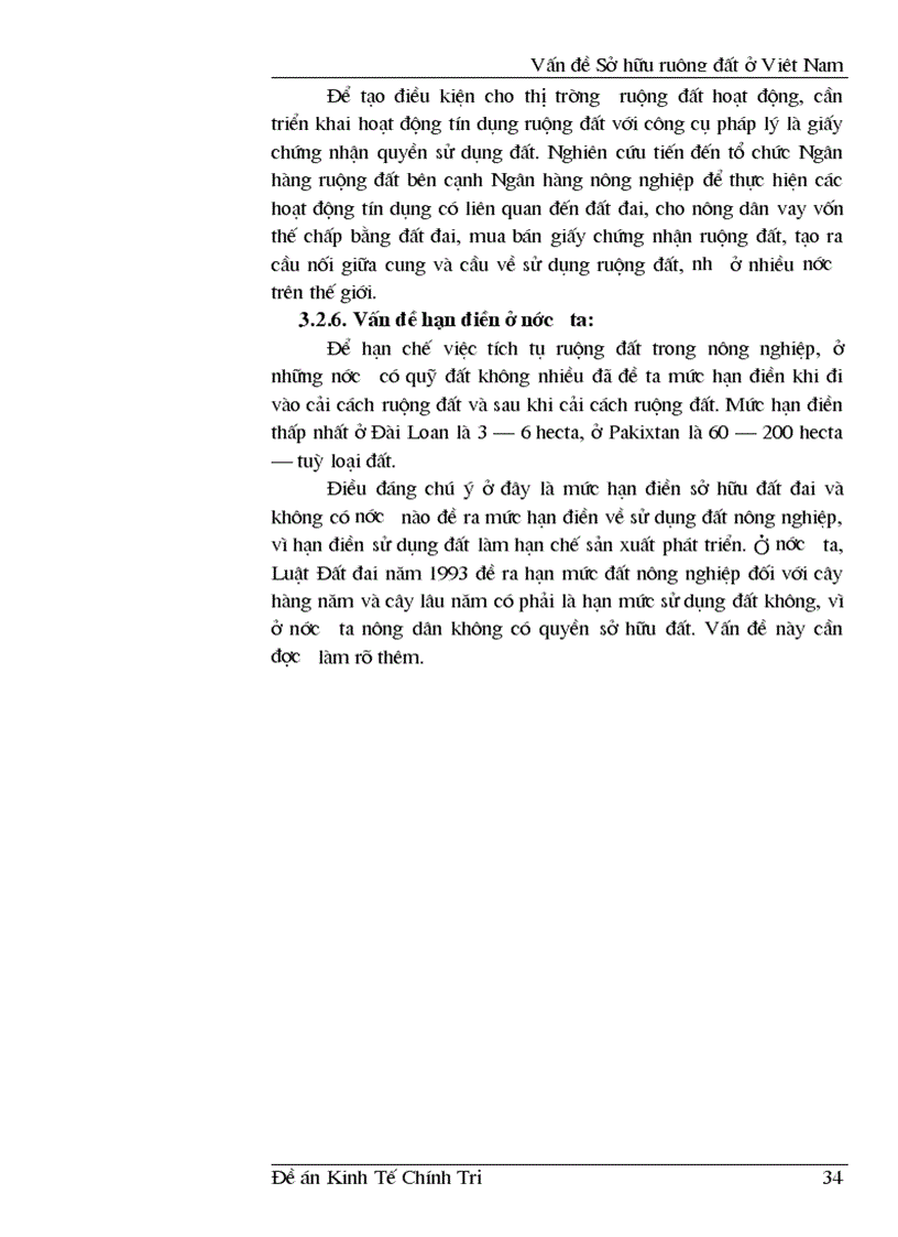 image for page Sở hữu ruộng đất trong nền kinh tế hàng hoá nhiều thành phần ở nước ta