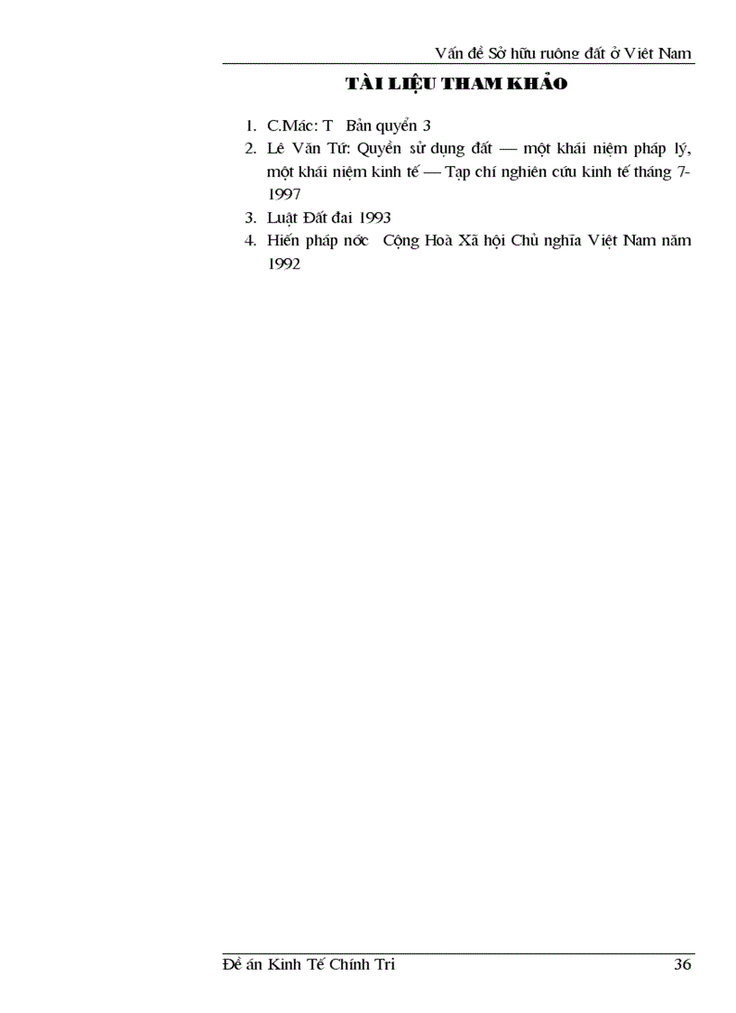 image for page Sở hữu ruộng đất trong nền kinh tế hàng hoá nhiều thành phần ở nước ta