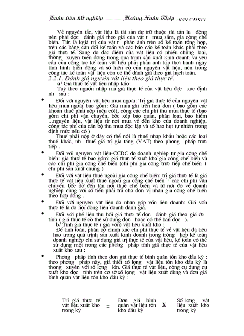 image for page Hạch toán kế toán nguyên vật liệu công cụ dụng cụ ở Công ty Công Trình Giao Thông Vĩnh Phúc