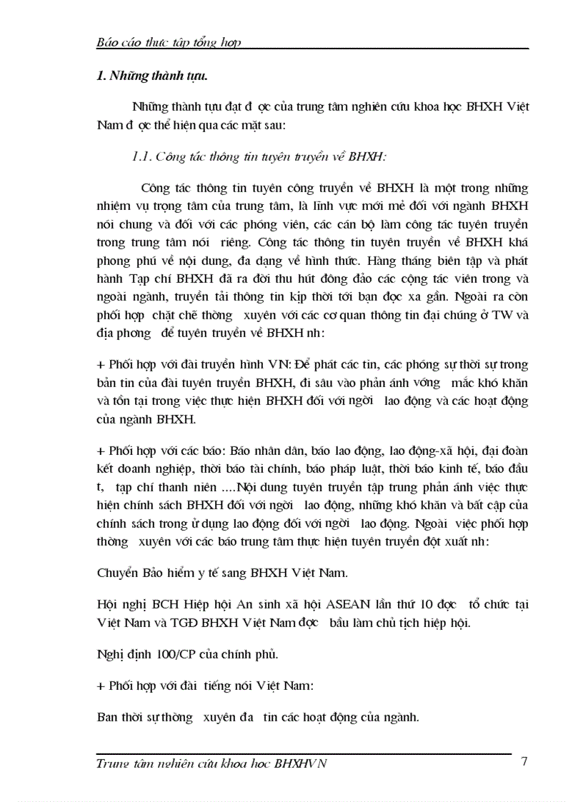 image for page Thực trạng hoạt động của trung tâm nghiên cứu khoa học BHXH