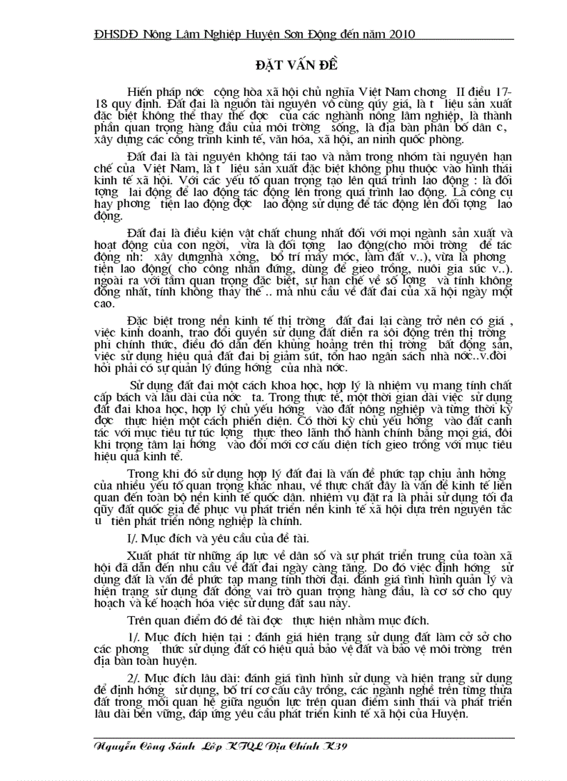 image for page Xác định thực trạng của việc sử dụng đất trên địa bàn huyện