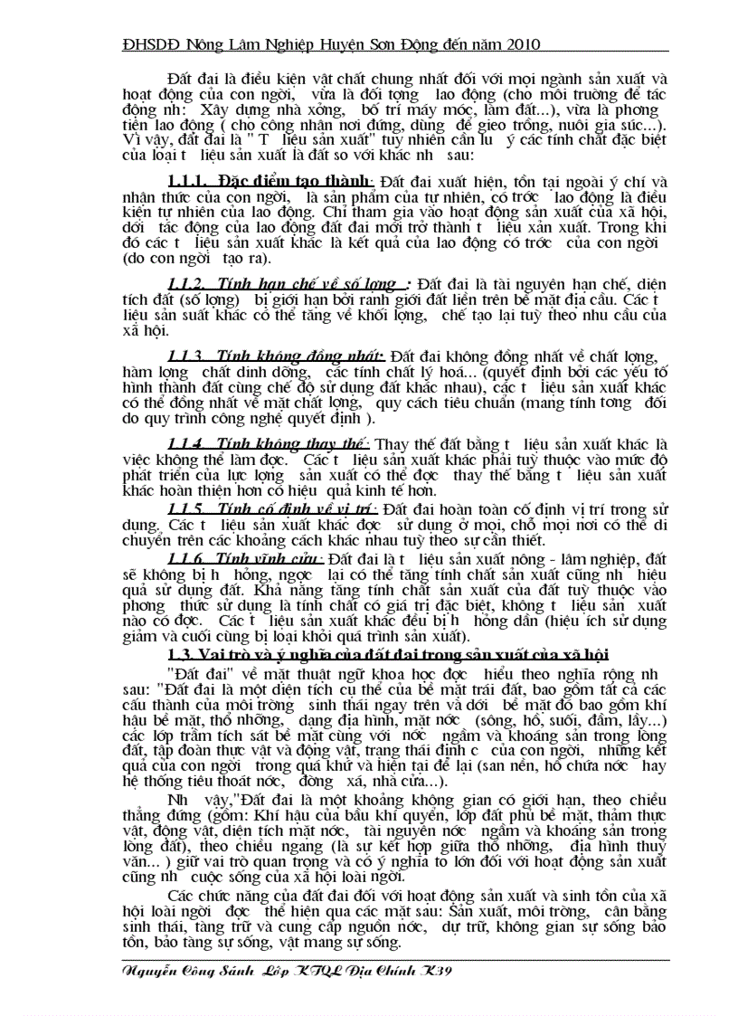 image for page Xác định thực trạng của việc sử dụng đất trên địa bàn huyện