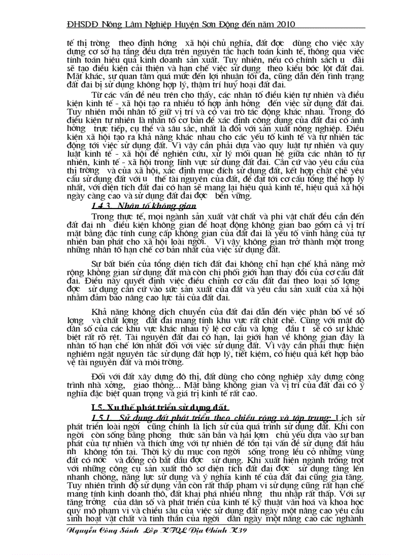 image for page Xác định thực trạng của việc sử dụng đất trên địa bàn huyện