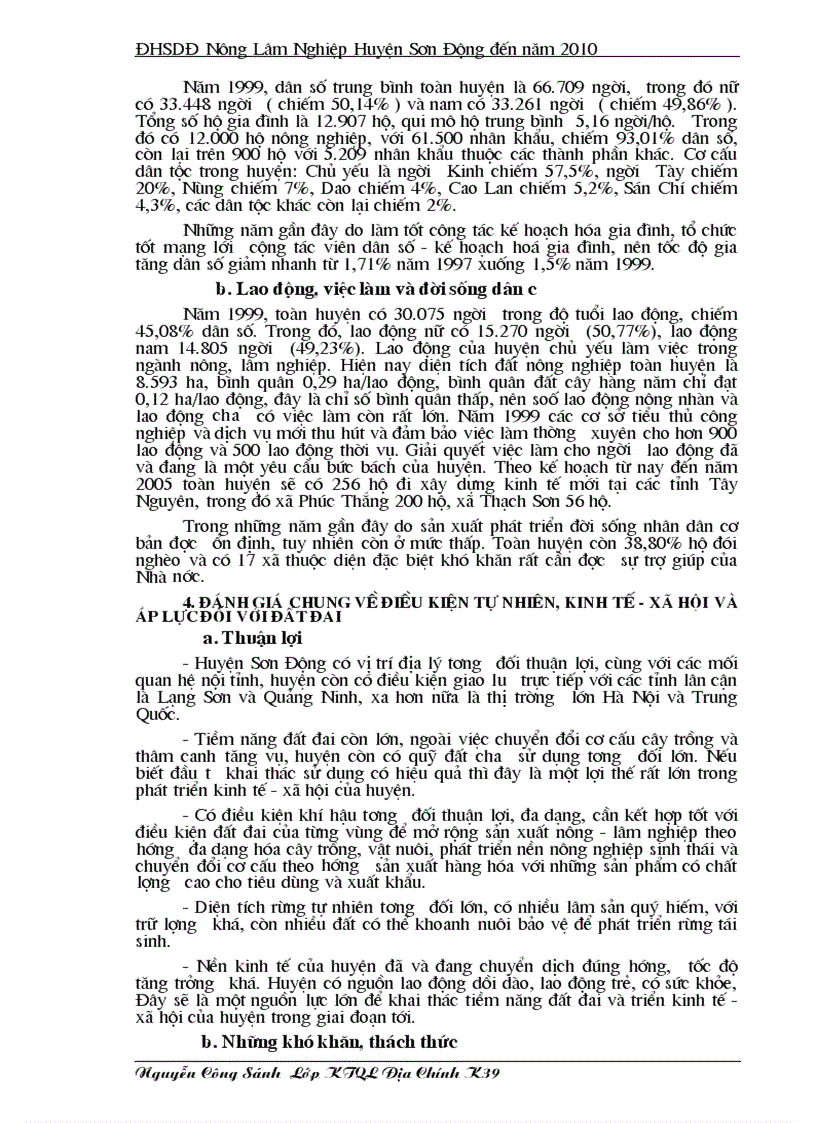 image for page Xác định thực trạng của việc sử dụng đất trên địa bàn huyện