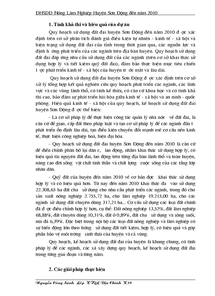 image for page Xác định thực trạng của việc sử dụng đất trên địa bàn huyện