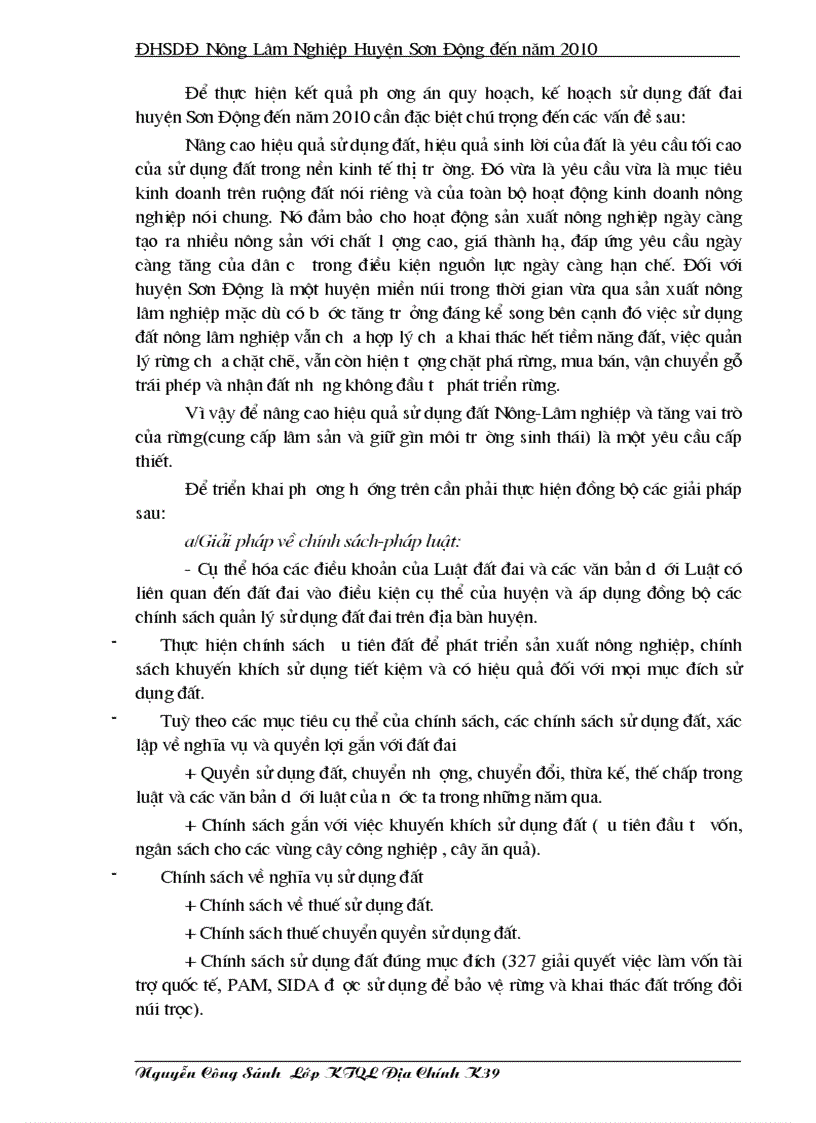 image for page Xác định thực trạng của việc sử dụng đất trên địa bàn huyện