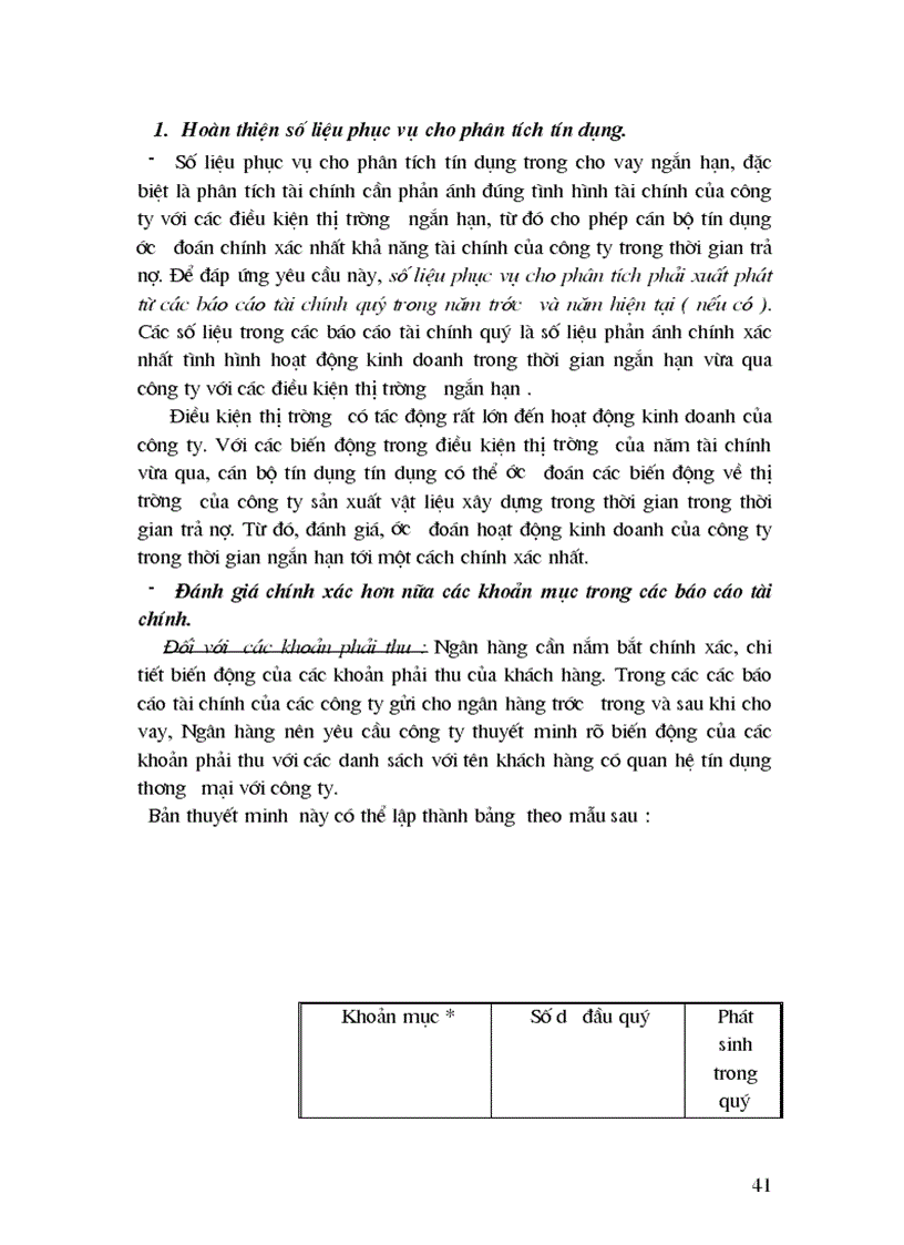 image for page Thực trạng và giải pháp hoàn thiện phân tích tín dụng đối với các công ty sản xuất vật liệu xây dựng tại NHNT Quảng ninh