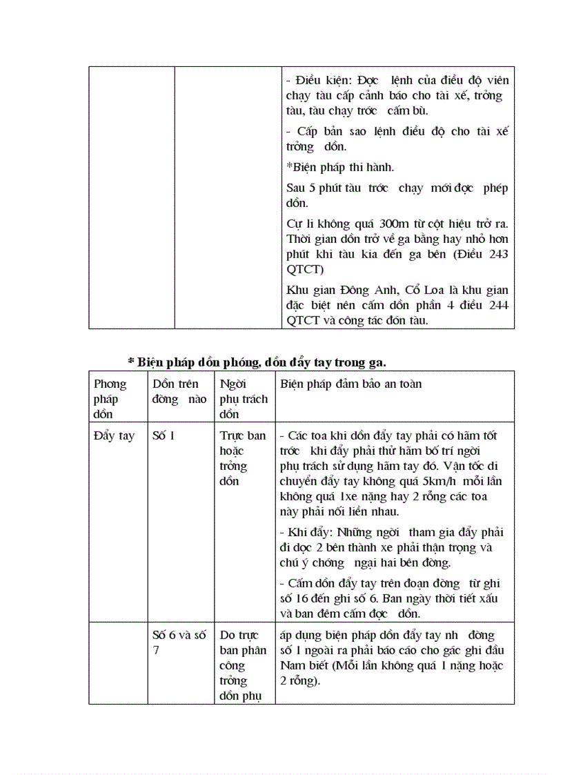 image for page Đặc điểm thiết bị khối lượng công tác ga Đông Anh