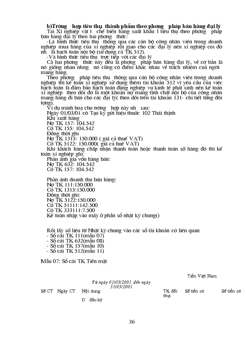 image for page Thực trạng hạch toán tiêu thụ và xác định kết quả tiêu thụ tại Xí nghiệp vật tư chế biến hàng xuất khẩu I