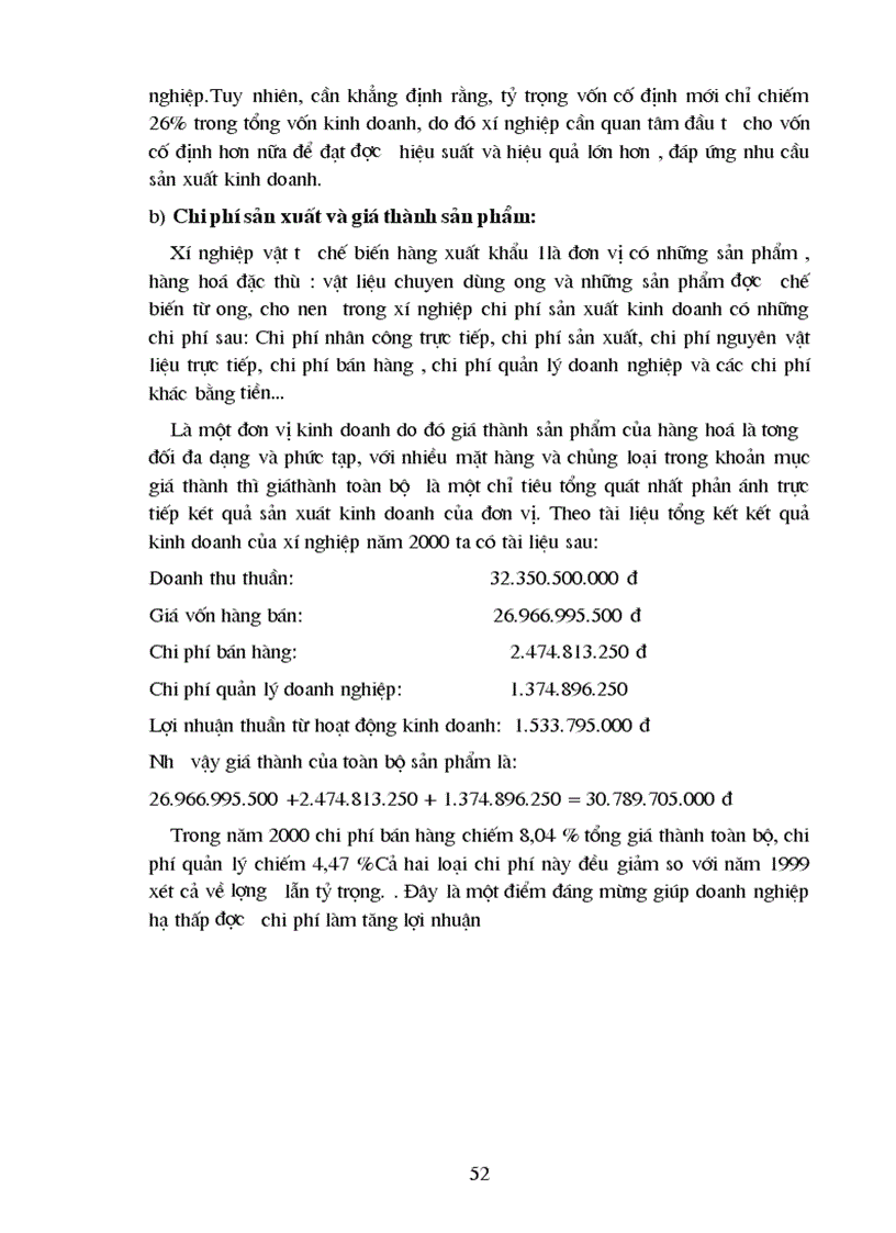 image for page Thực trạng hạch toán tiêu thụ và xác định kết quả tiêu thụ tại Xí nghiệp vật tư chế biến hàng xuất khẩu I