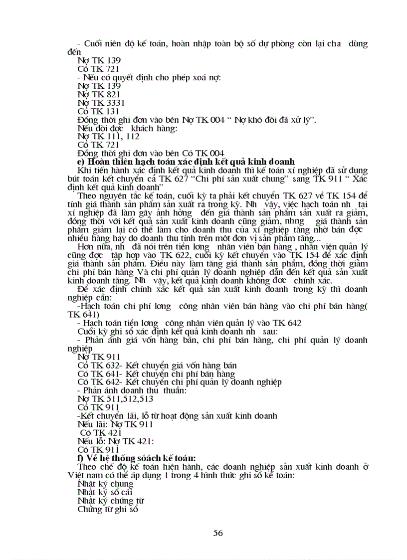 image for page Thực trạng hạch toán tiêu thụ và xác định kết quả tiêu thụ tại Xí nghiệp vật tư chế biến hàng xuất khẩu I