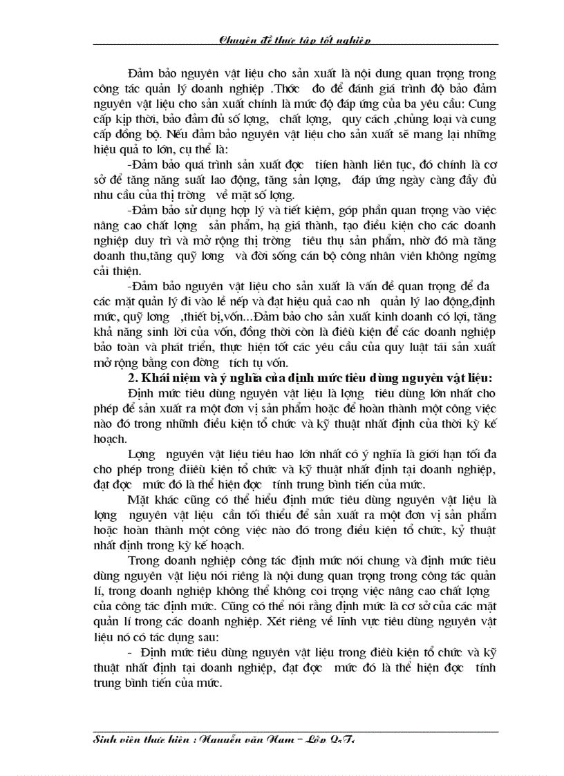 image for page Một số phương hướng và biện pháp nhằm tăng cường công tác bảo đảm và quản lí nguyên vật liệu tại Công ty Xà phòng Hà Nội