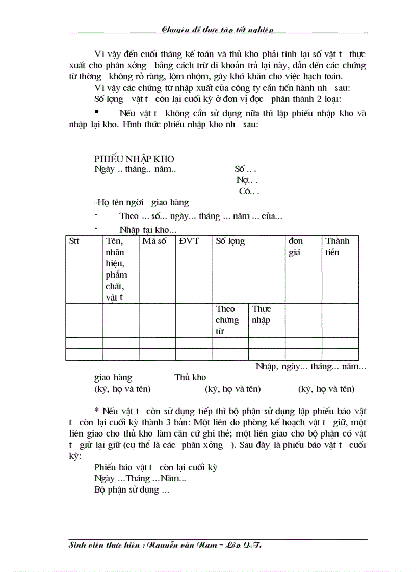 image for page Một số phương hướng và biện pháp nhằm tăng cường công tác bảo đảm và quản lí nguyên vật liệu tại Công ty Xà phòng Hà Nội