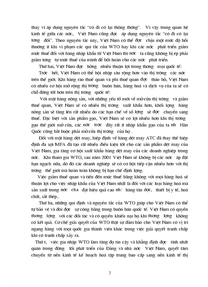 image for page Những nguyên tắc cơ bản của hệ thống thương mại của WTO và những thách thức đối với Việt Nam 1