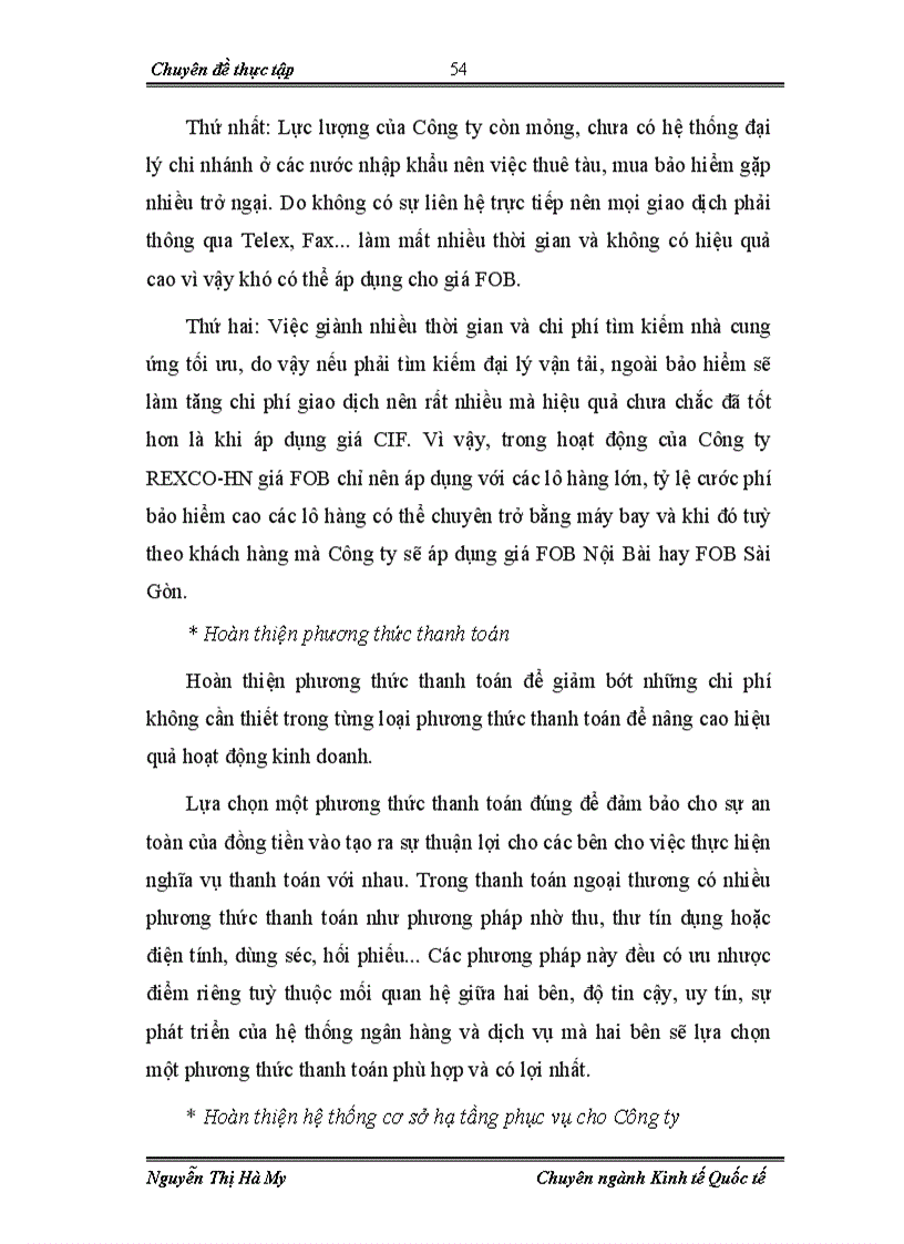 image for page Hoạt động nhập khẩu máy móc thiết bị tại chi nhánh Công ty cổ phần xuất nhập khẩu vật tư kỹ thuật REXCO HN 1