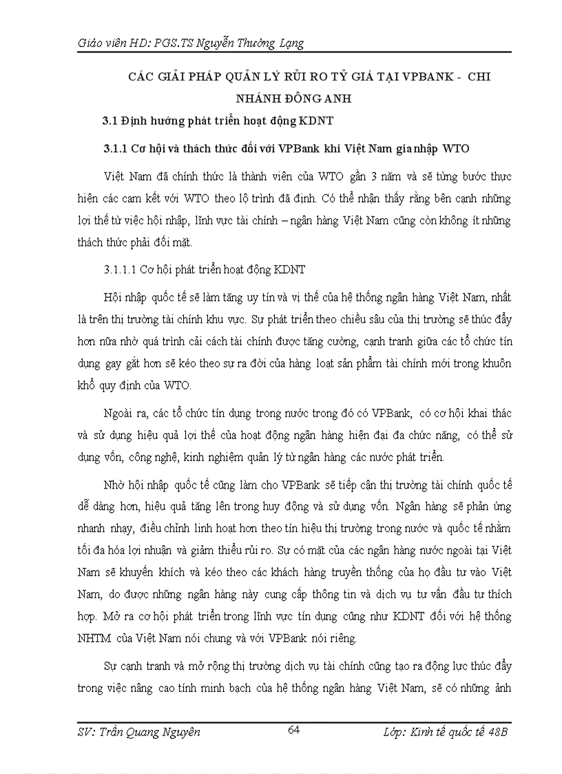 image for page Quản lý rủi ro tỷ giá VPBank chi nhánh Đông Anh 1